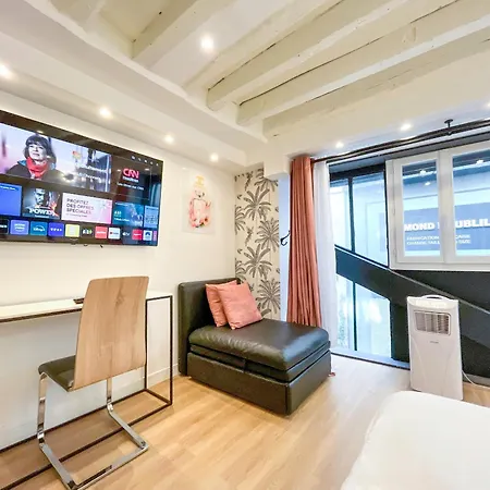 アパート Urban Flat 179 - Pretty Loft Montorgueil